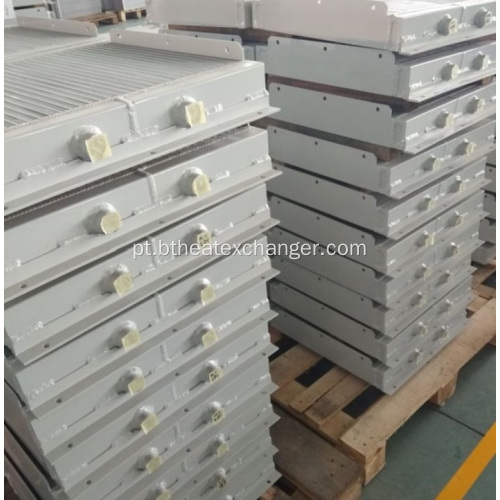 Trocadores de calor de barra de placa de alumínio para compressor de ar